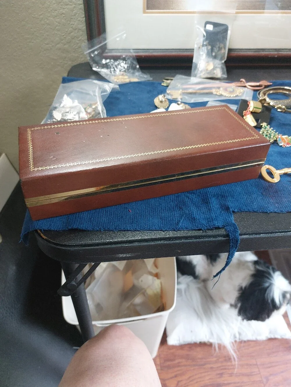 Vintage MCM Men’s Jewelry Valet Box Lot of 2 – Shields & Swank Restoration/Craft